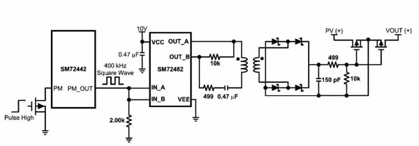 Reference design for National Semiconductor SolarMagic maximum power point tracking National Semiconductor SolarMagic Reference